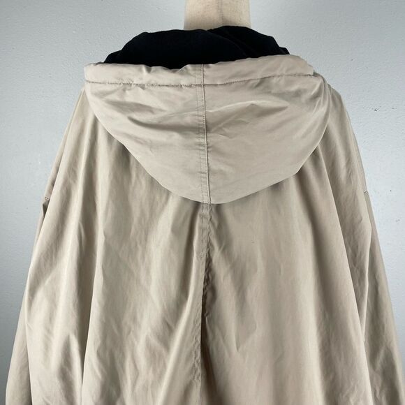 Nordstroms Women's Cream Hooded Jacket Size 3X EUC - Picture 6 of 8